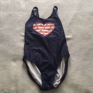 Girls extra-large one piece swimsuit